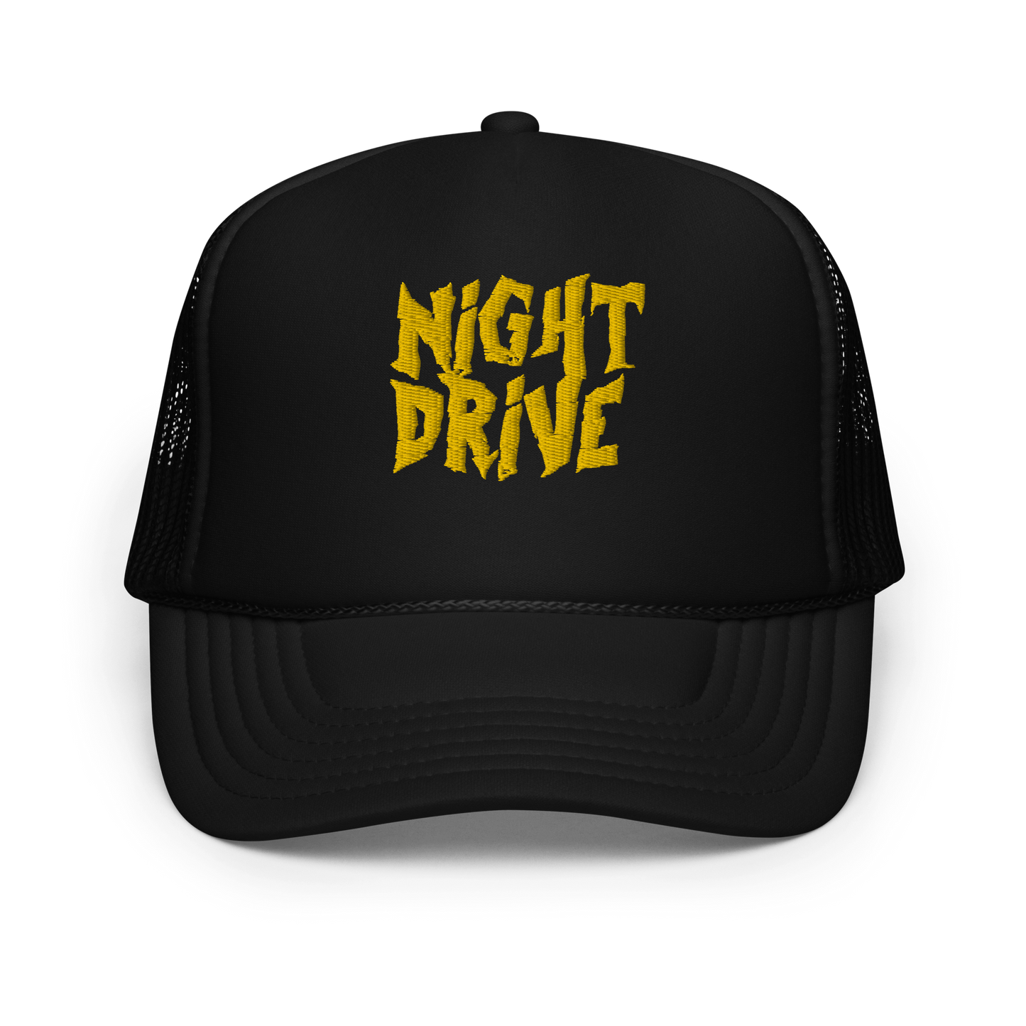 "Night Drive Logo" Foam trucker hat